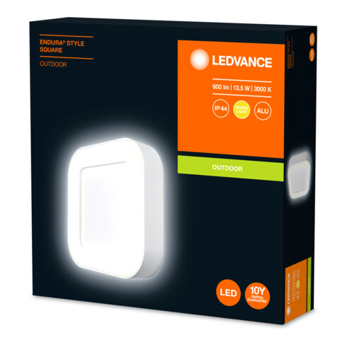 LEDVANCE LED-Wandleuchte END.ST.SquareSQ13WWT