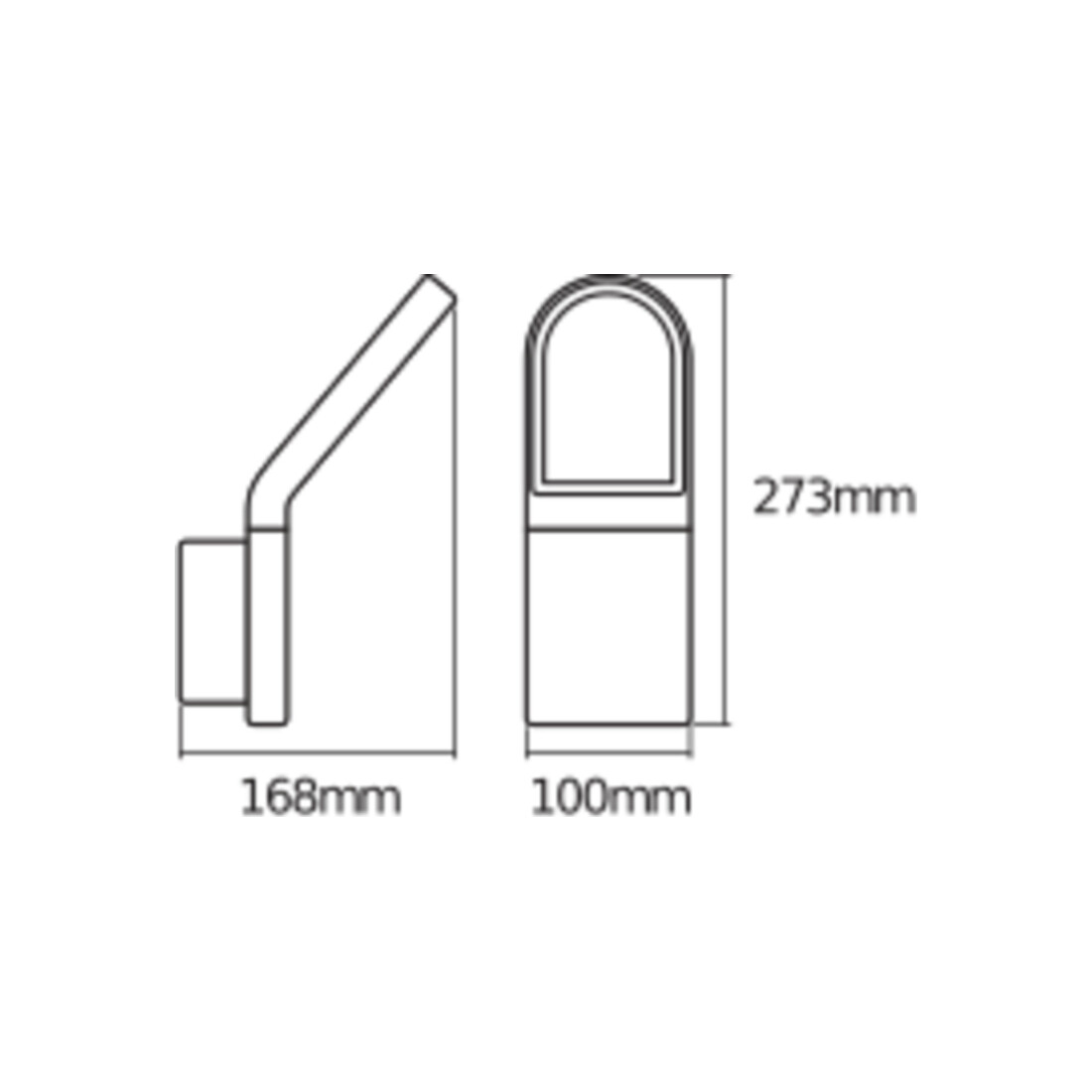 LEDVANCE LED-Wandleuchte m.Sensor END.ST.WallSen.12WDG