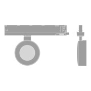 LEDVANCE Projecteur sur rail LED 3000K TRSPCOMD10028930FG/C-5