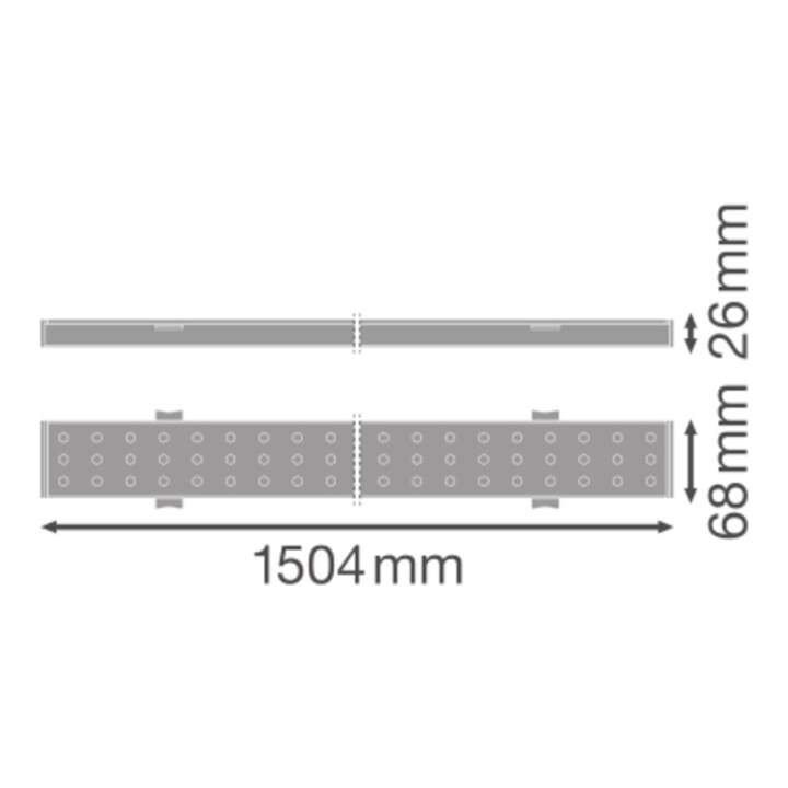 Ledvance Support universel LED 840 ML TRU.U.VP73W840WCLPS