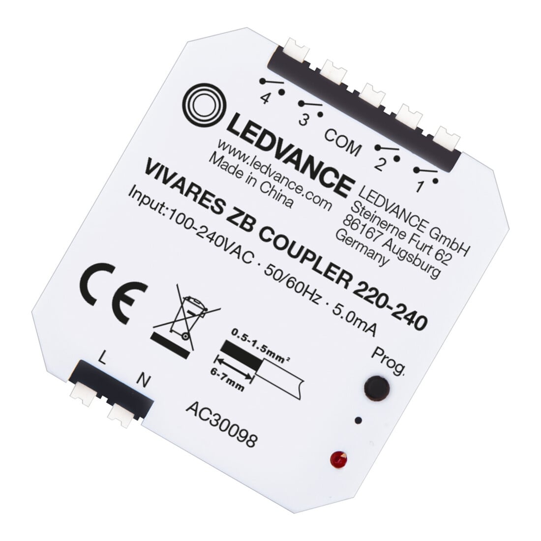 LEDVANCE VIVARES Coupleur de bouton-poussoir ZB COUPLER