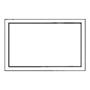 Leerschild blanc-noir