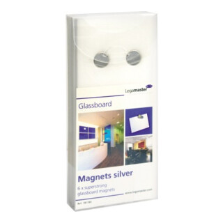 Legamaster Magnet 7-181700 für Glasboard 12mm si 6 St./Pack.