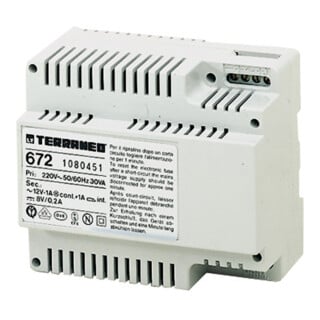 Legrand Alimentation 672 Multi-fils Ancien système TERRANEO 6 TE DIN