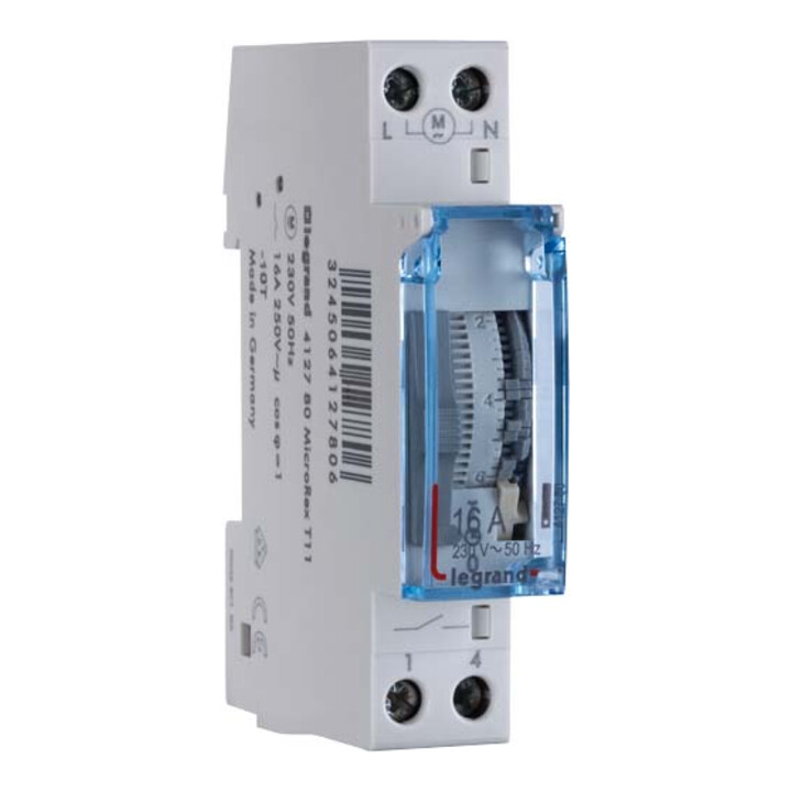 Legrand (BT) Horloge journalière sync. 230V 50Hz MicroRexT11/412780