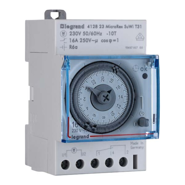 Legrand (BT) Horloge programmable journalière 230V MicroRexP-PT31412823