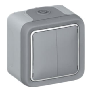 Legrand Doppelwechselschalter 10A 250V IP55 AP 069715