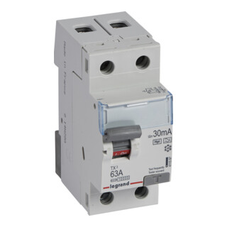 Legrand Fehlerstromschutzschalter 63A 2-pol 30mA 230VAC