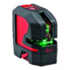 LEICA GEOSYSTEMS Lasers à lignes croisées à nivellement automatique LINO, Type : L2P5G-1