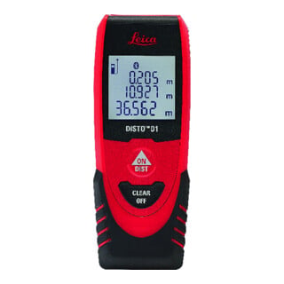 Leica Laserentfernungsmesser DISTO D1 IP 54 ± 2mm