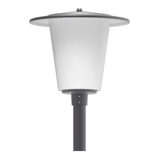 Leipziger Leuchten LED-Mastaufsatzleuchte EVA I 3000K DB703