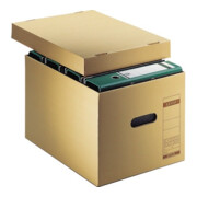Leitz Archivbox 60810000 DIN A4 max. 7Ordner Pappe natronbraun