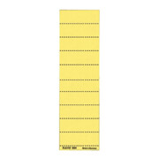 Leitz Beschriftungsschild 19010015 blanko 4zeilig gelb 100 St./Pack.