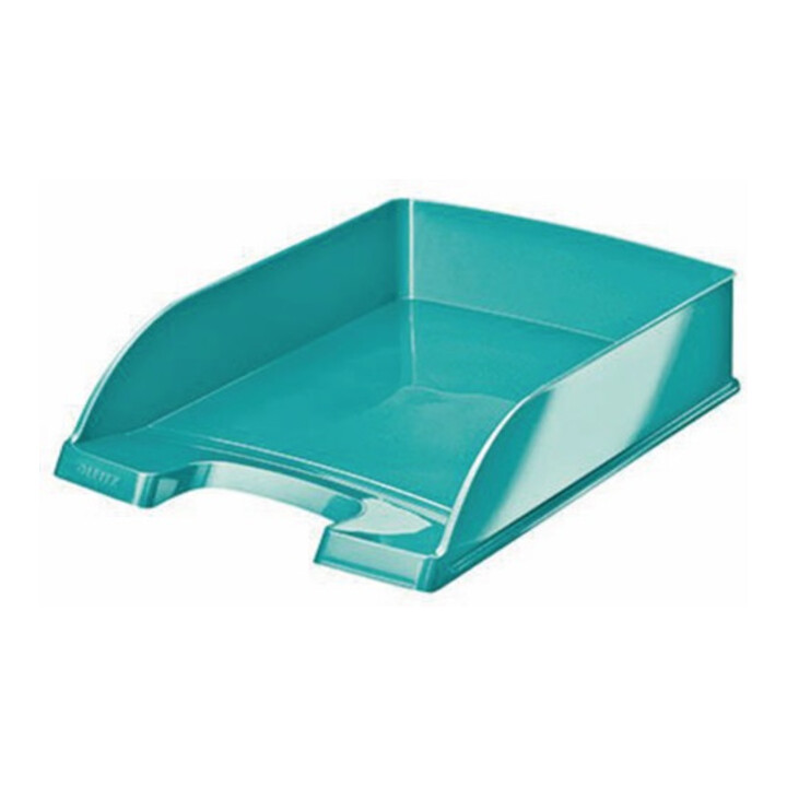 Leitz Briefablage WOW Plus 52263051 DIN A4 stapelbar PS eisblau