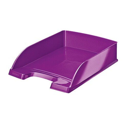 Leitz Briefablage WOW Plus 52263062 DIN A4 stapelbar PS violett