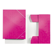 Leitz Eckspanner WOW 39820023 DIN A4 250Bl. Karton pink-4