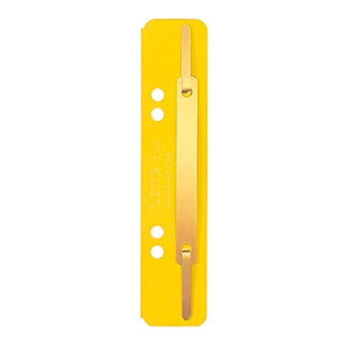 Leitz Einhängeheftstreifen 37010015 35x158mm Karton/Metall gelb