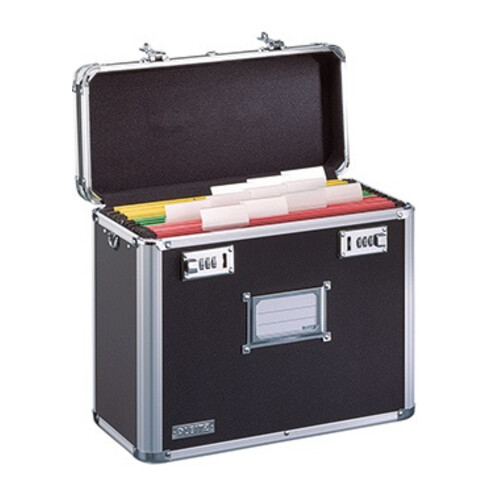 Leitz Hängebox 67140095 DIN A4 max. 30Mappen schwarz/chrom