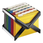 Leitz Hängekorb 19100089 max. 40Mappen PS/Alu dunkelgrau-4