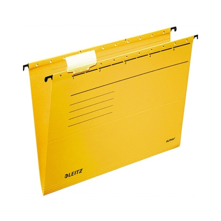 Leitz Hängemappe ALPHA 19850015 DIN A4 oben/seitlich offen gelb