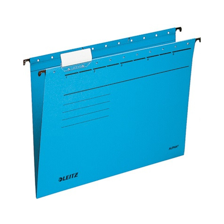 Leitz Hängemappe ALPHA 19850035 DIN A4 oben/seitlich offen blau