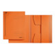 Leitz Jurismappe 39240045 DIN A4 3Klappen Colorspankarton orange-1