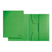 Leitz Jurismappe 39240055 DIN A4 3Klappen Colorspankarton grün