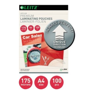 Leitz Laminierfolie A4 UDT 74830000 175mic glasklar 100 St./Pack.