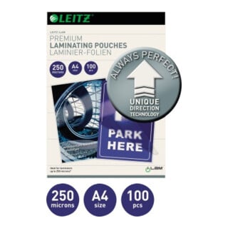 Leitz Laminierfolie A4 UDT 74840000 250mic glasklar 100 St. /Pack.