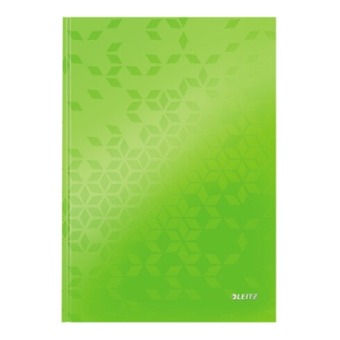 Leitz Notizbuch WOW 46261054 DIN A4 80Bl. kar. grün
