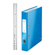 Leitz Ordner WOW 10060036 DIN A4 50mm Pappe blau metallic