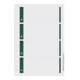 Leitz Ordneretikett 16852085 kurz/breit Papier gr 100 St./Pack.