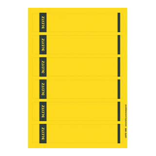 Leitz Ordneretikett 16862015 kurz/schmal Papier ge 150 St./Pack.