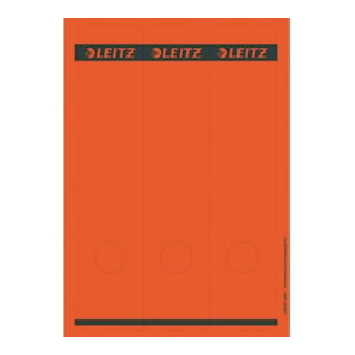 Leitz Ordneretikett 16870025 lang/breit Papier rot 75 St./Pack.