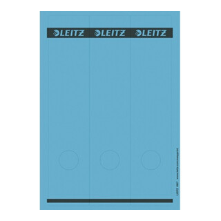 Leitz Ordneretikett 16870035 lang/breit Papier blau 75 St./Pack.