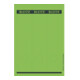 Leitz Ordneretikett 16870055 lang/breit Papier grün 75 St./Pack.-1