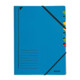 Leitz Ordnungsmappe 39070035 DIN A4 7Fächer farbig Karton blau-1