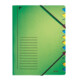 Leitz Ordnungsmappe 39120055 DIN A4 12Fächer farbig Karton grün-1