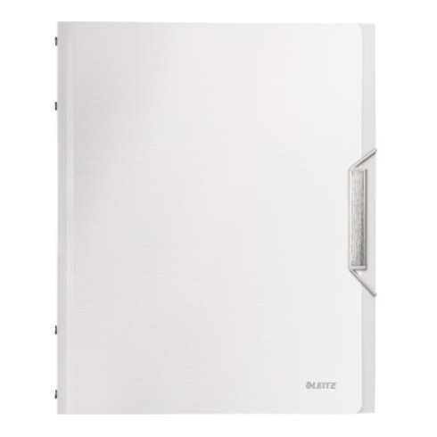 Leitz Ordnungsmappe Style 39960004 DIN A4 12Fächer PP arktik weiß