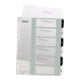 Leitz Register 12140000 DIN A4 1-6 schwarz