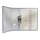Leitz Register 12260085 DIN A5 quer blanko volle Höhe 100g Papier grau