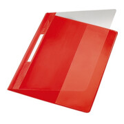 Leitz Schnellhefter 41940025 DIN A4 Falz PVC rot-1