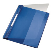 Leitz Schnellhefter 41940035 DIN A4 Falz PVC blau-1