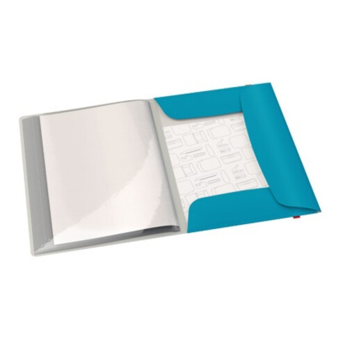 Leitz Sichtbuch Cosy 46700061 A4 20Hüllen PP blau
