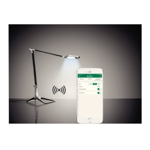 Leitz Tischlampe Style 62080028 LED granat rot