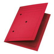 Leitz Umlaufmappe 39980025 DIN A4 3Sichtlöcher Karton rot
