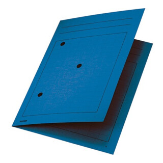 Leitz Umlaufmappe 39980035 DIN A4 3Sichtlöcher Karton blau