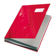 Leitz Unterschriftsmappe Design 57450025 DIN A4 18Fächer rot-1