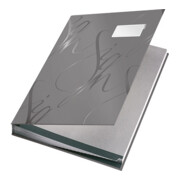 Leitz Unterschriftsmappe Design 57450085 DIN A4 18Fächer grau-1