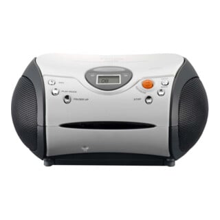 LENCO Radio FM stéréo avec CD, blanc SCD-24 white
